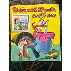Donald Duck Vintage Childrens Book‎